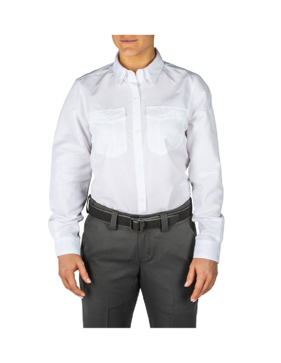 Camisa/Sobrecamisa de Poliéster manga Larga para mujer