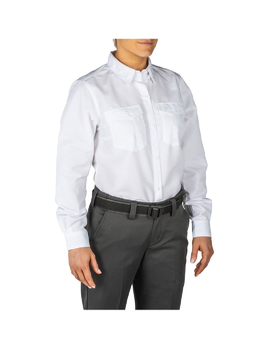 Camisa/Sobrecamisa de Poliéster manga Larga para mujer 3