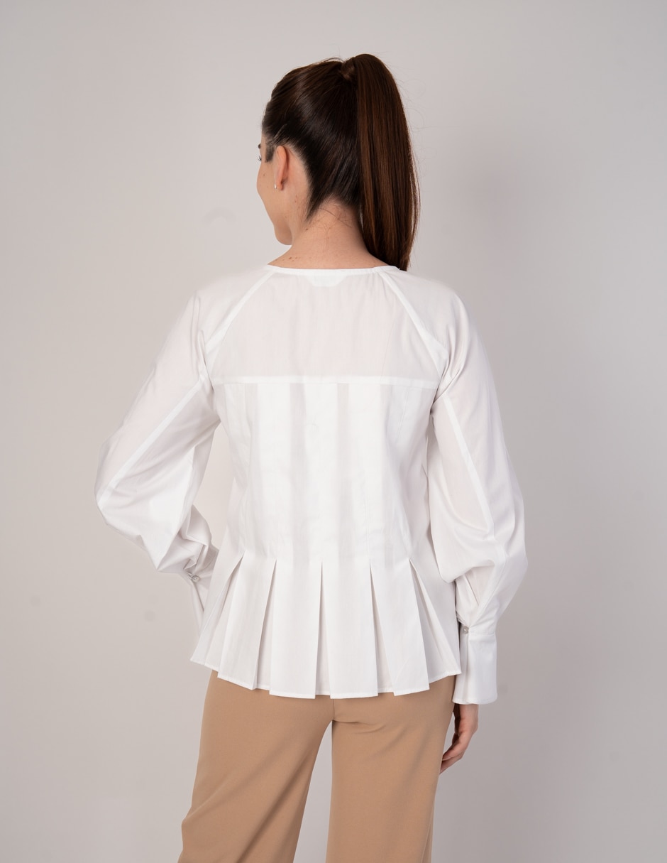 Blusa manga larga para mujer 3