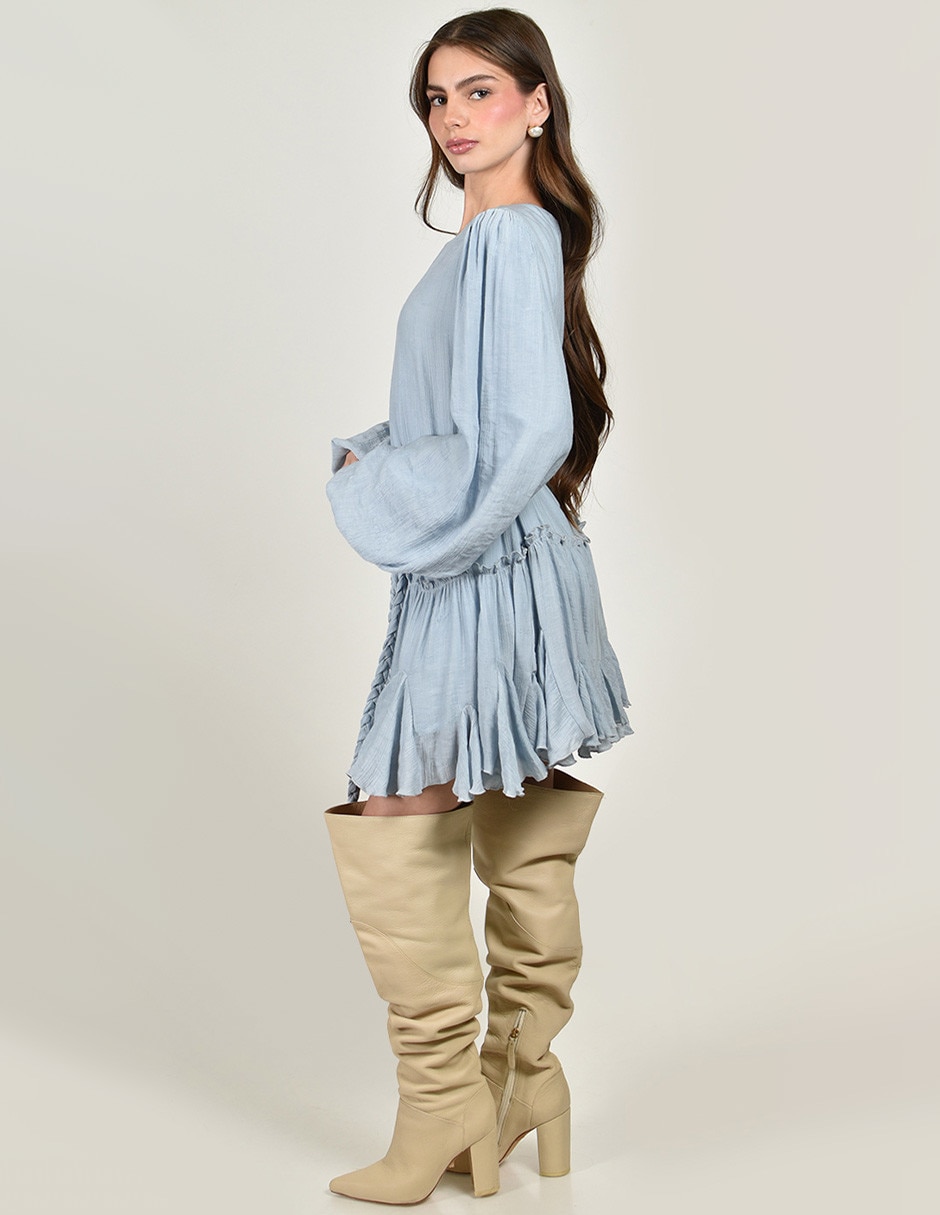 Vestido corto casual para mujer 2