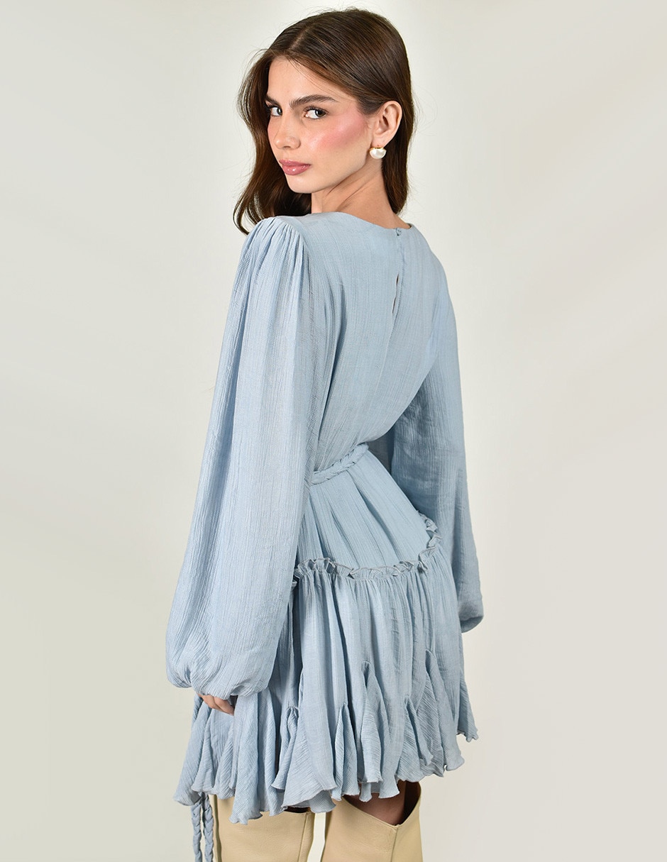 Vestido corto casual para mujer 3