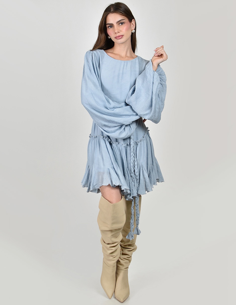 Vestido corto casual para mujer 5