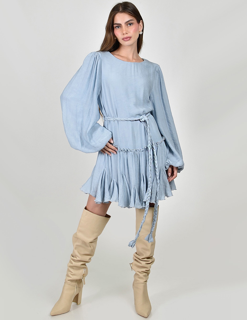 Vestido corto casual para mujer 6