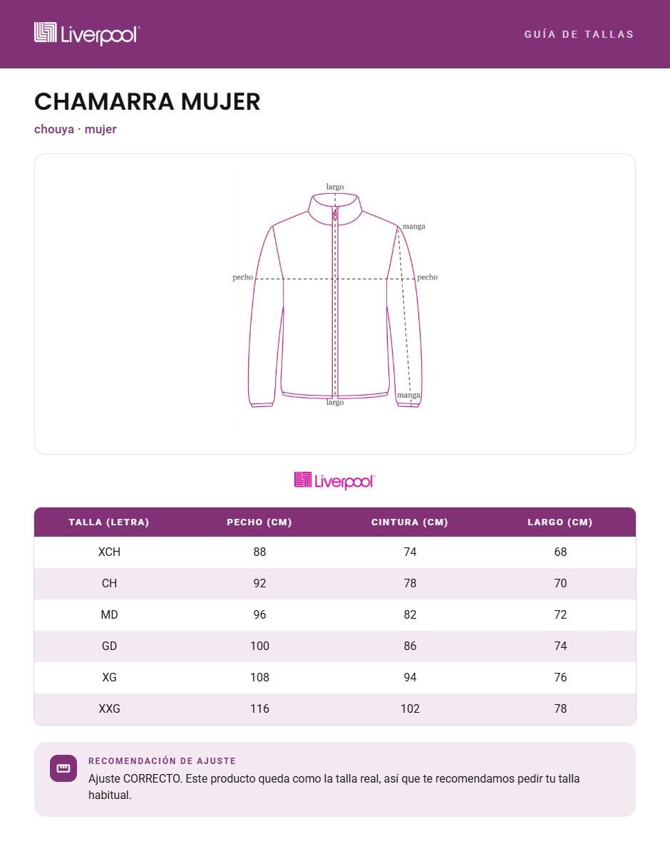 Chamarra para mujer 5