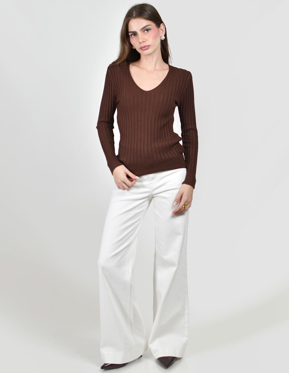 Blusa manga larga para mujer 5