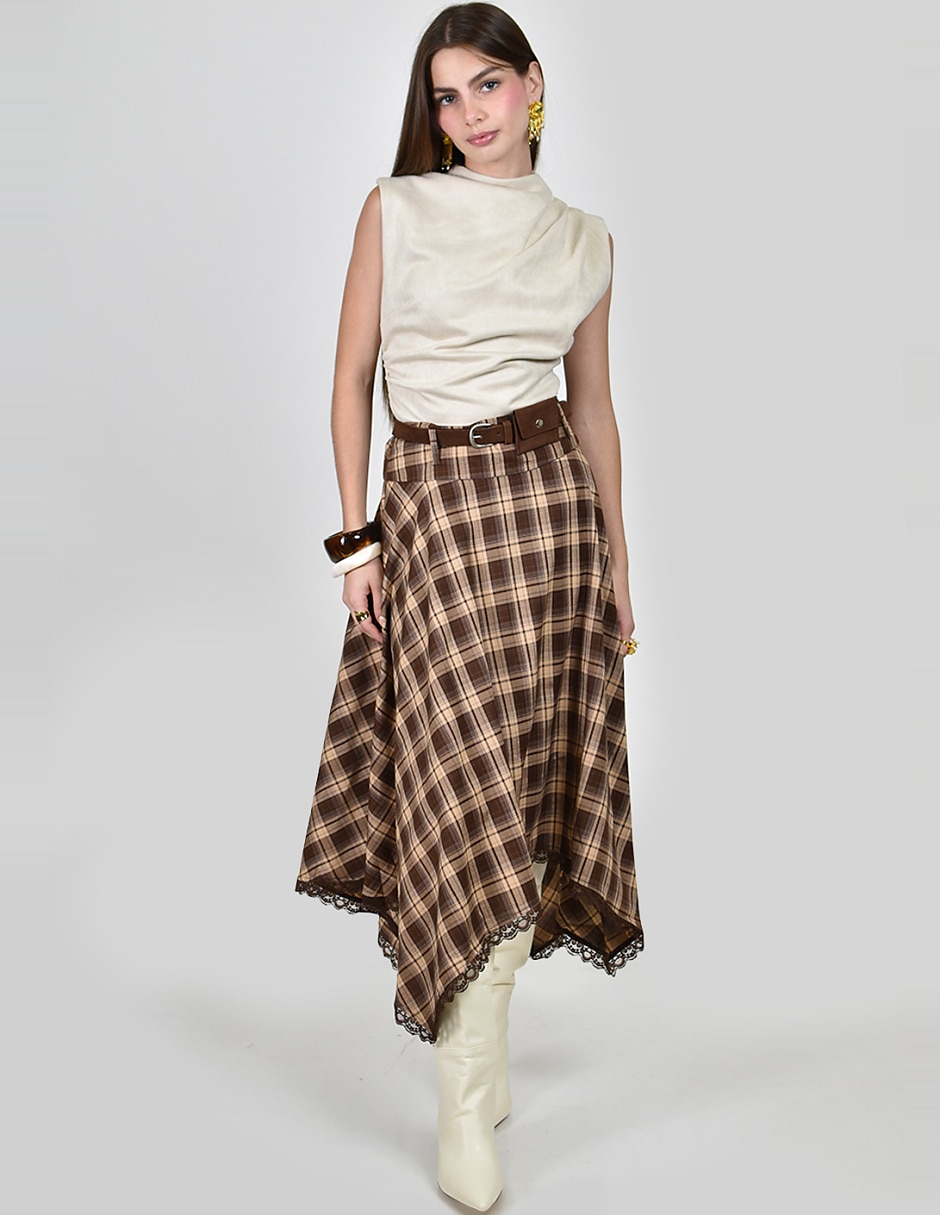 Falda midi 5