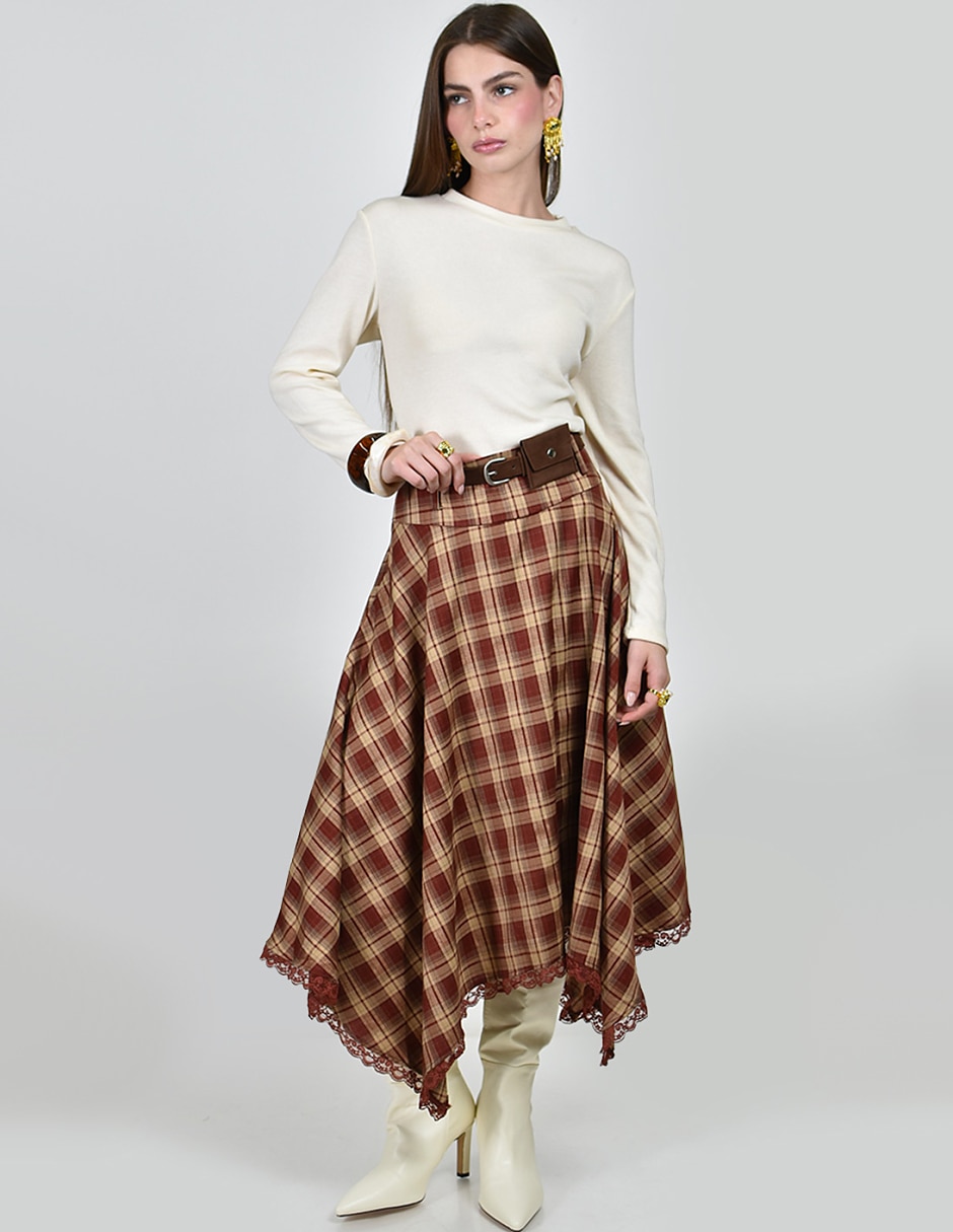 Falda midi 5