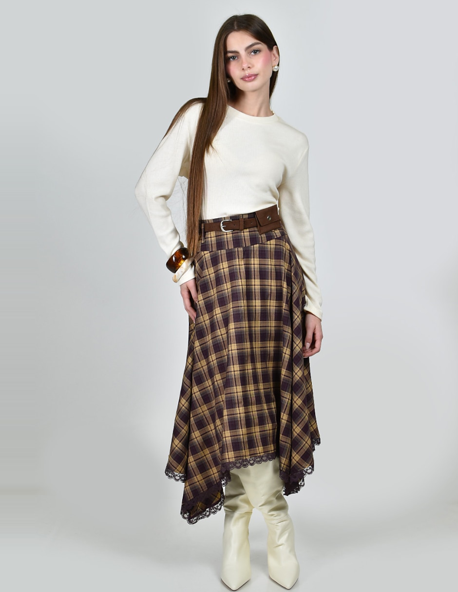 Falda midi 6