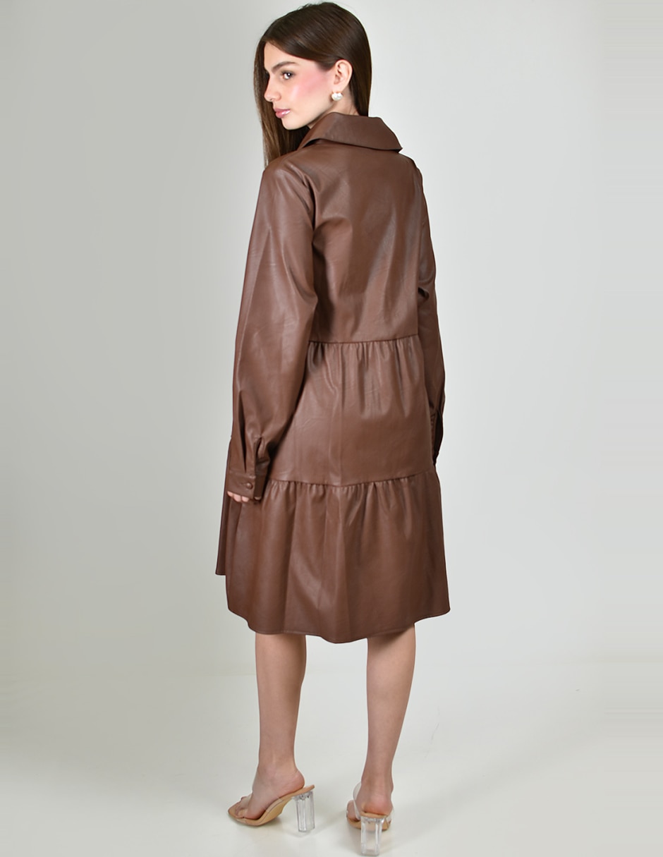 Vestido a la rodilla casual para mujer 3
