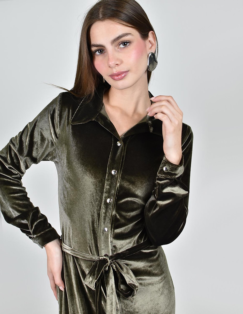 Vestido midi casual para mujer 4