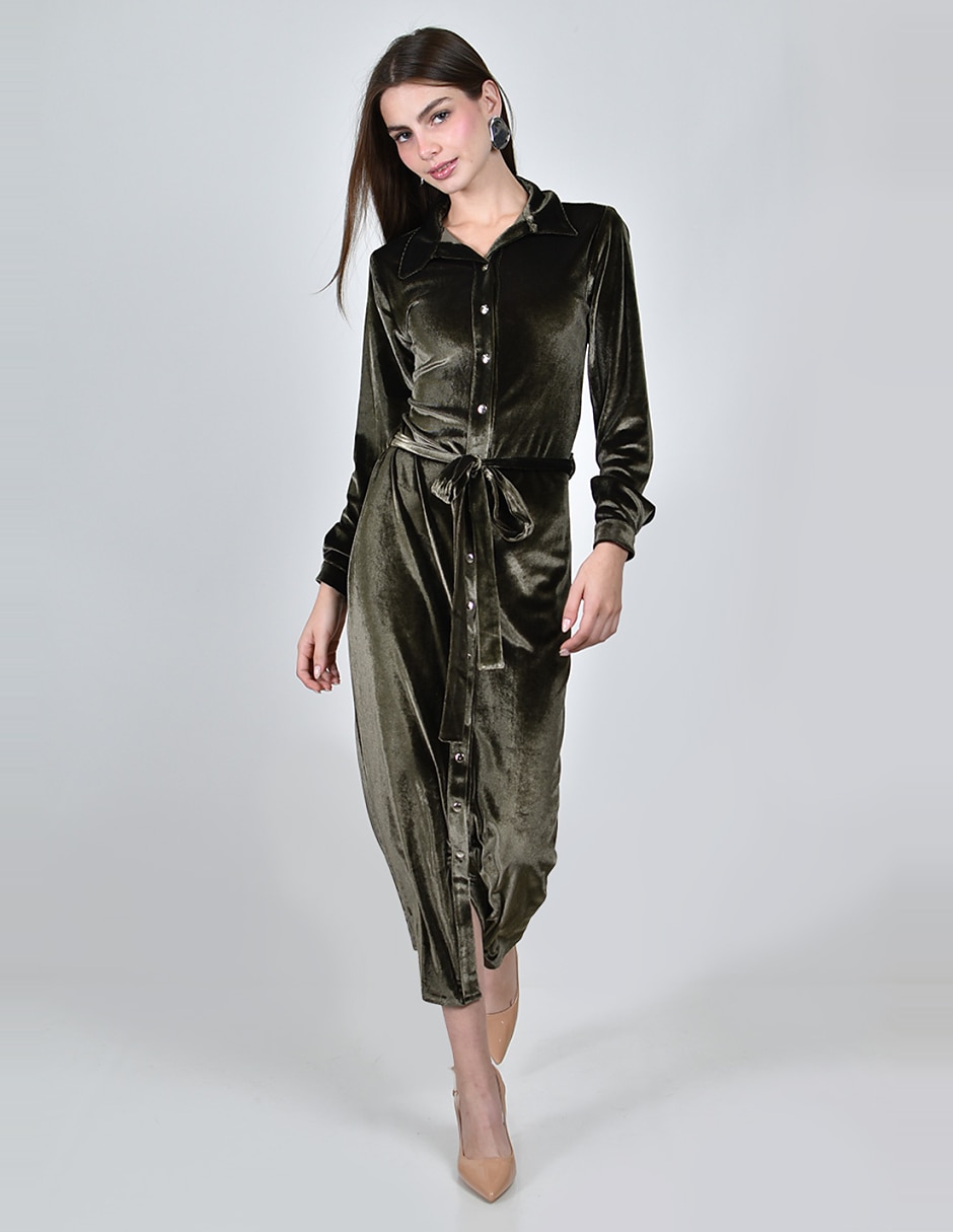 Vestido midi casual para mujer 5