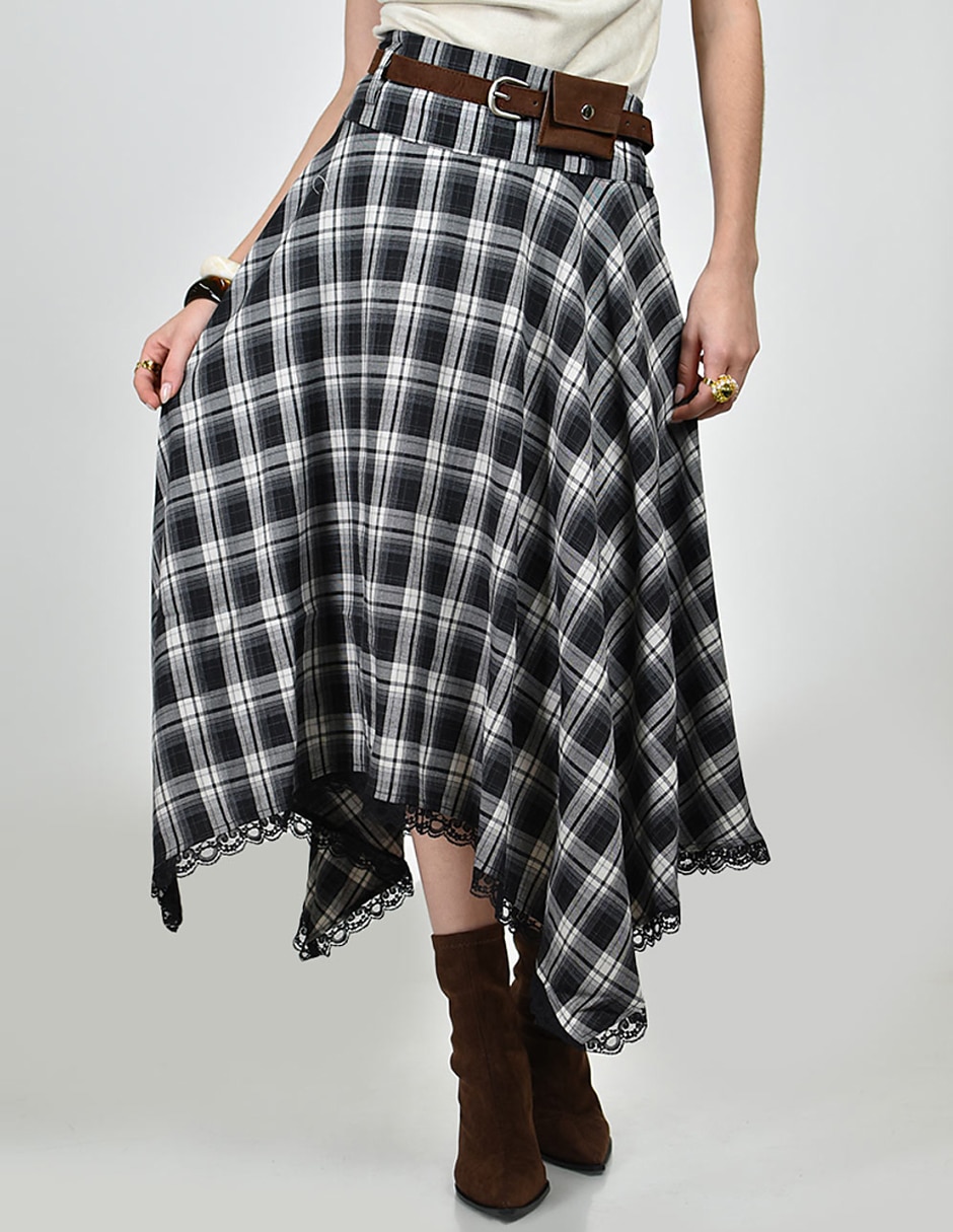 Falda midi Falda midi