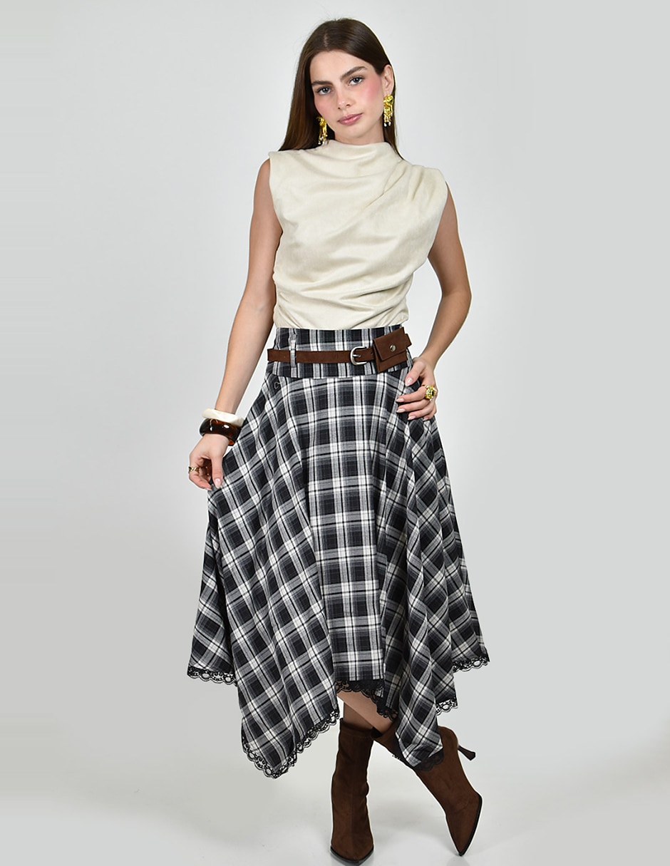 Falda midi 5