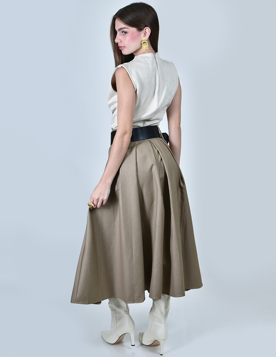 Falda midi 3