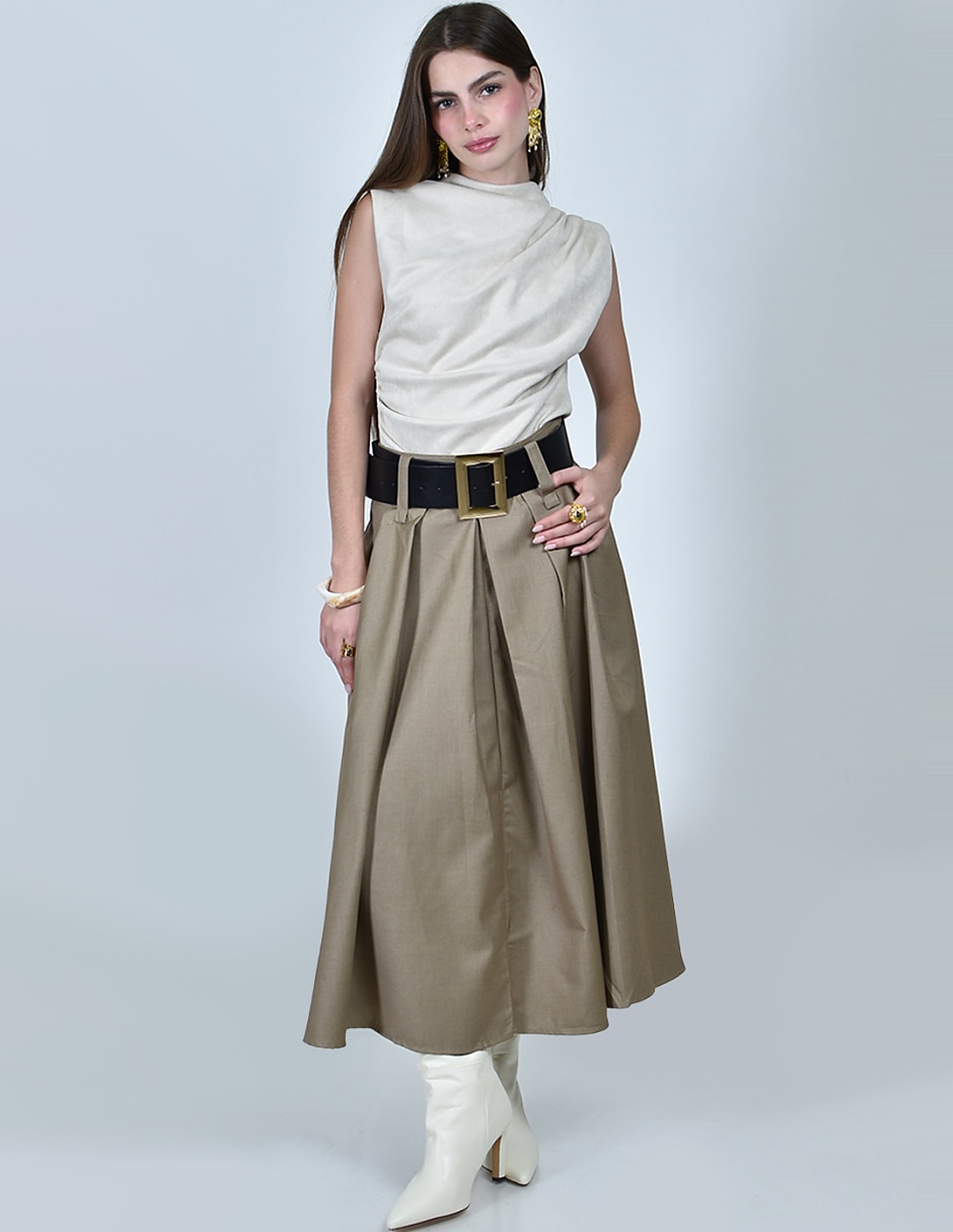 Falda midi 5