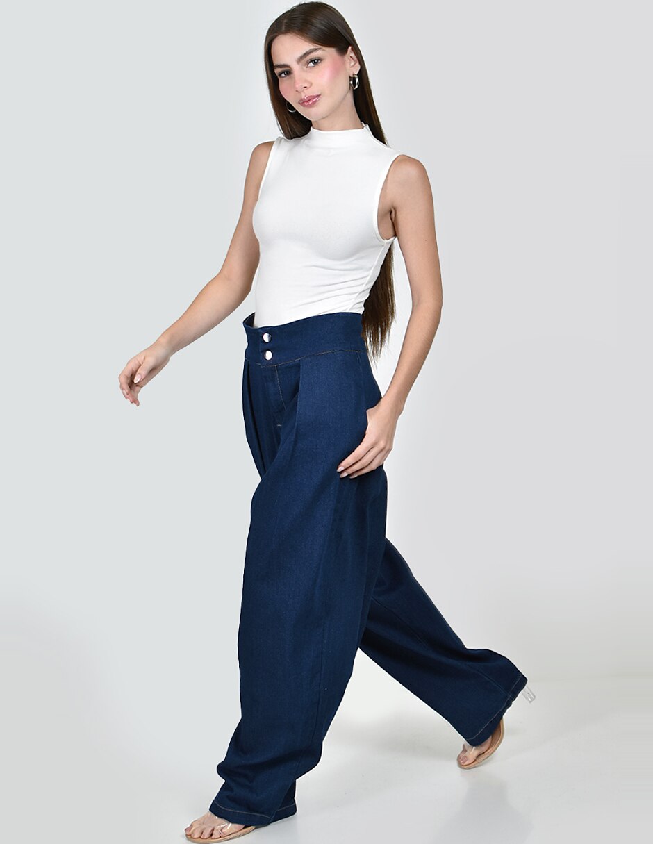 Pantalón amplio para mujer 2