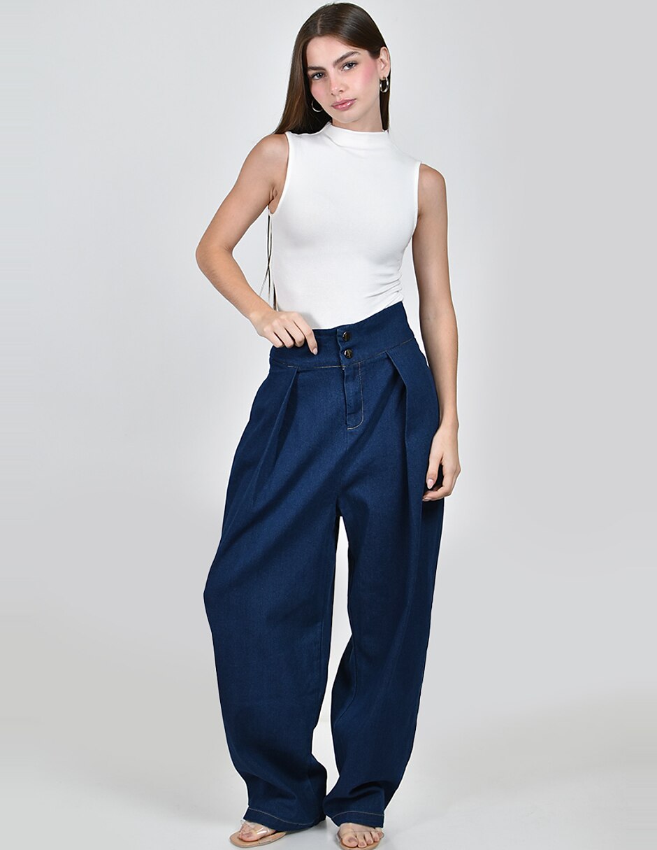 Pantalón amplio para mujer 5