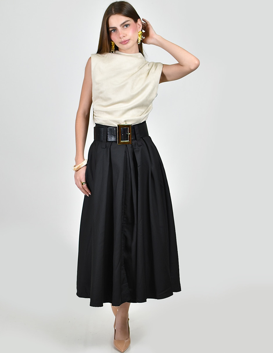 Falda midi 5
