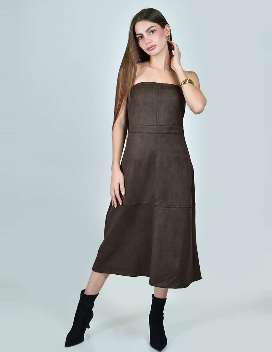 Vestido midi casual para mujer 5
