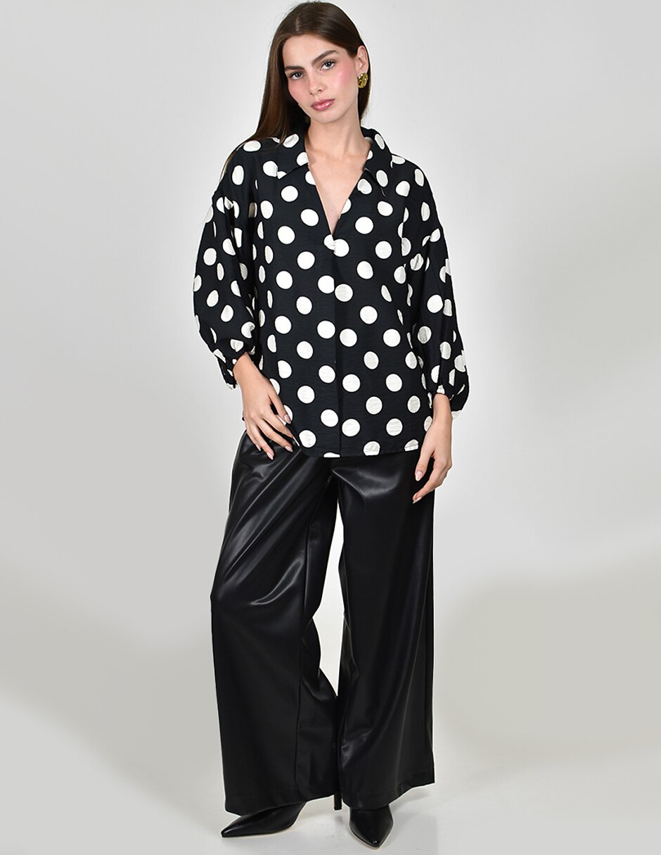 Blusa manga 3/4 para mujer 5