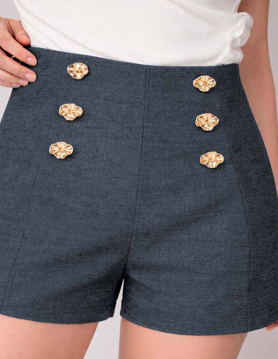 Falda mini a la cintura 1