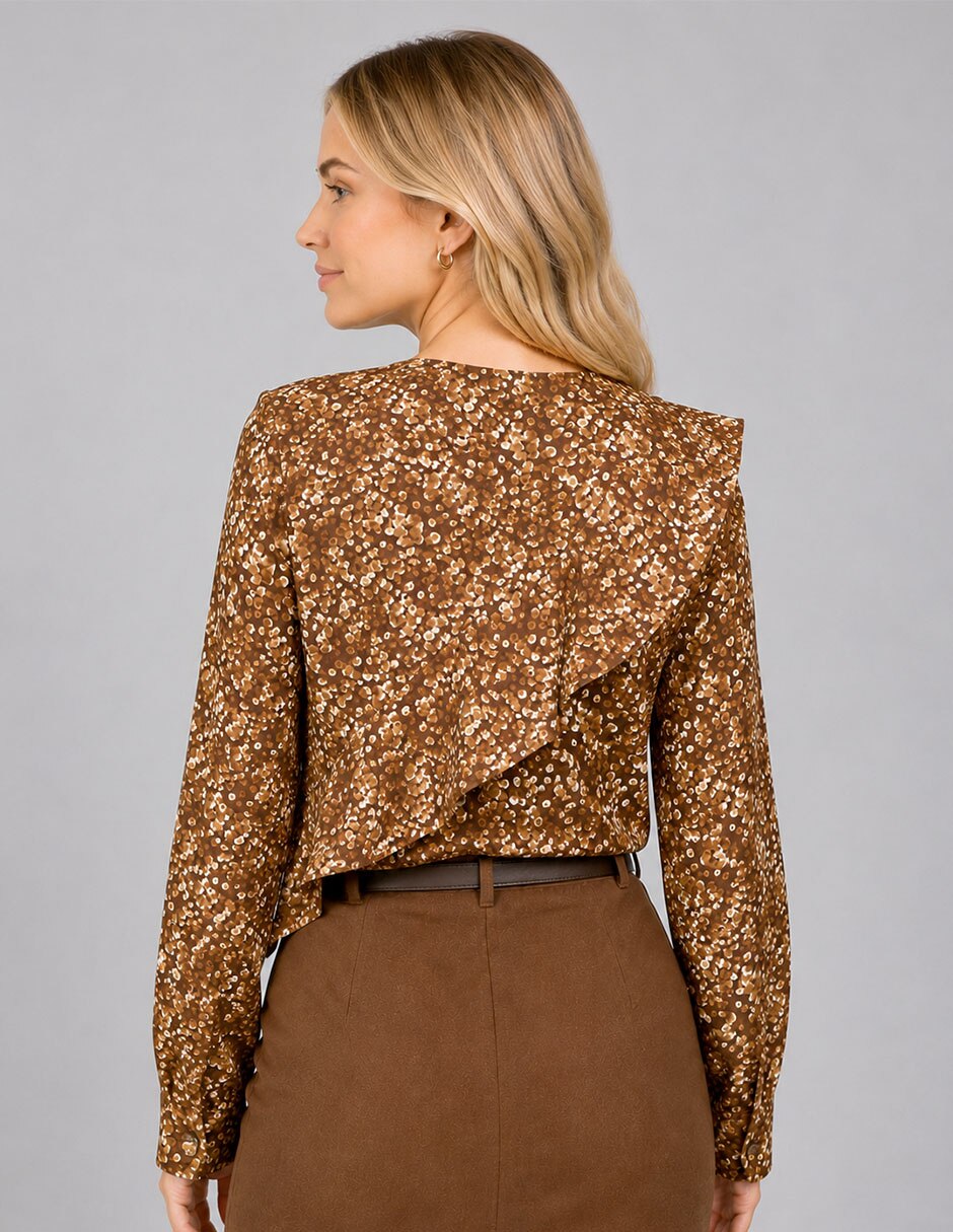 Blusa manga larga para mujer 2