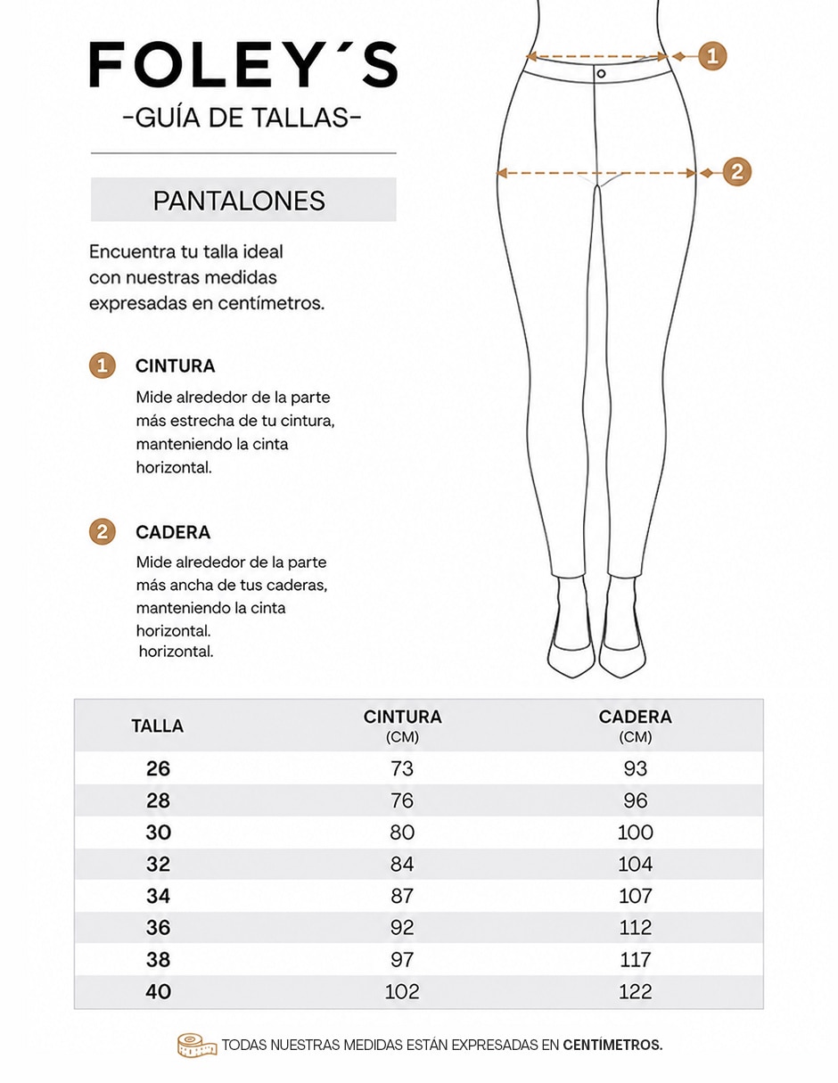 Pantalón regular para mujer 2