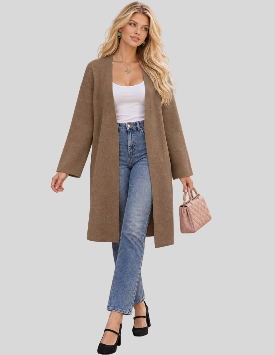 Suéter cuello abierto para mujer Suéter cuello abierto para mujer