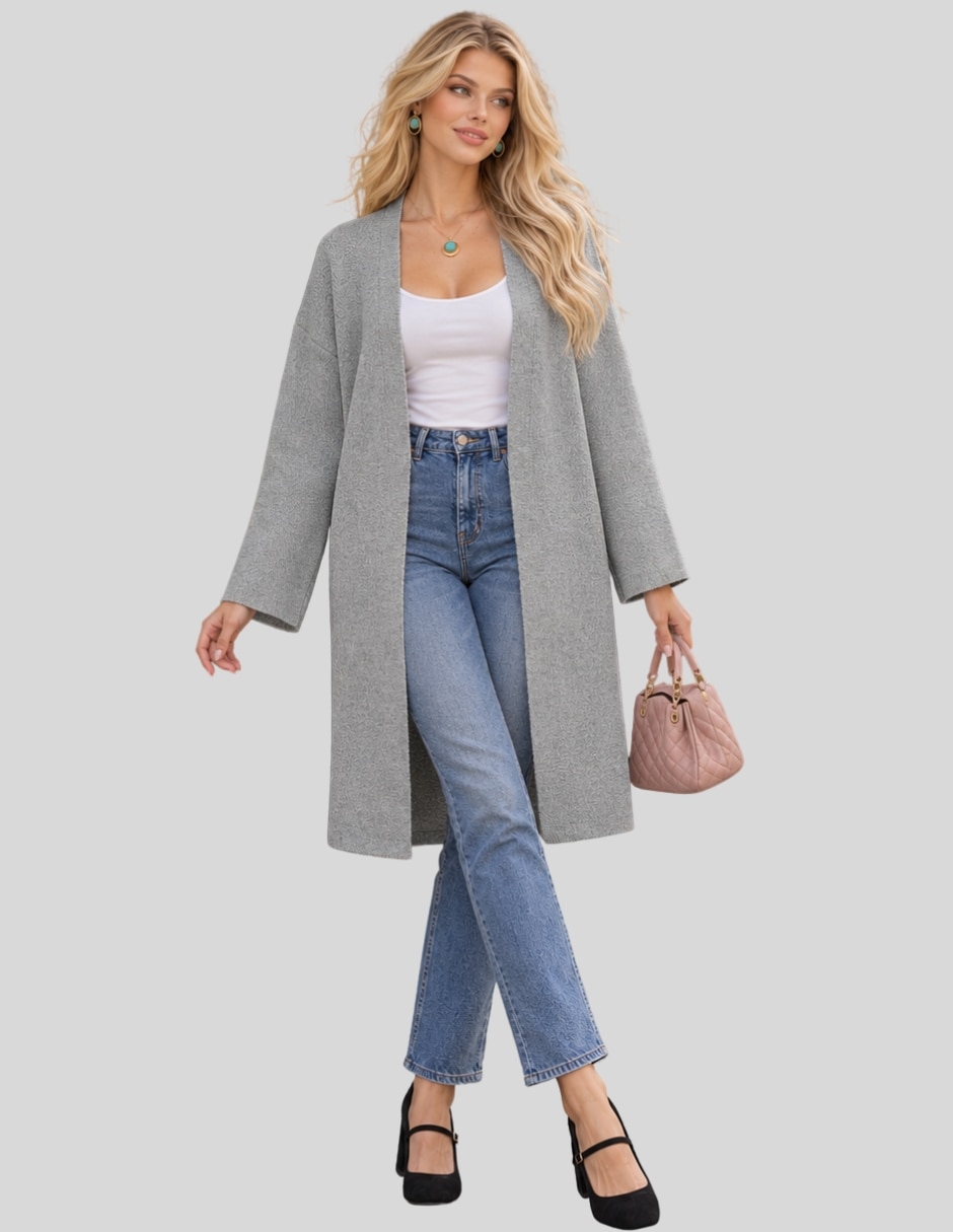 Suéter cuello abierto para mujer 1