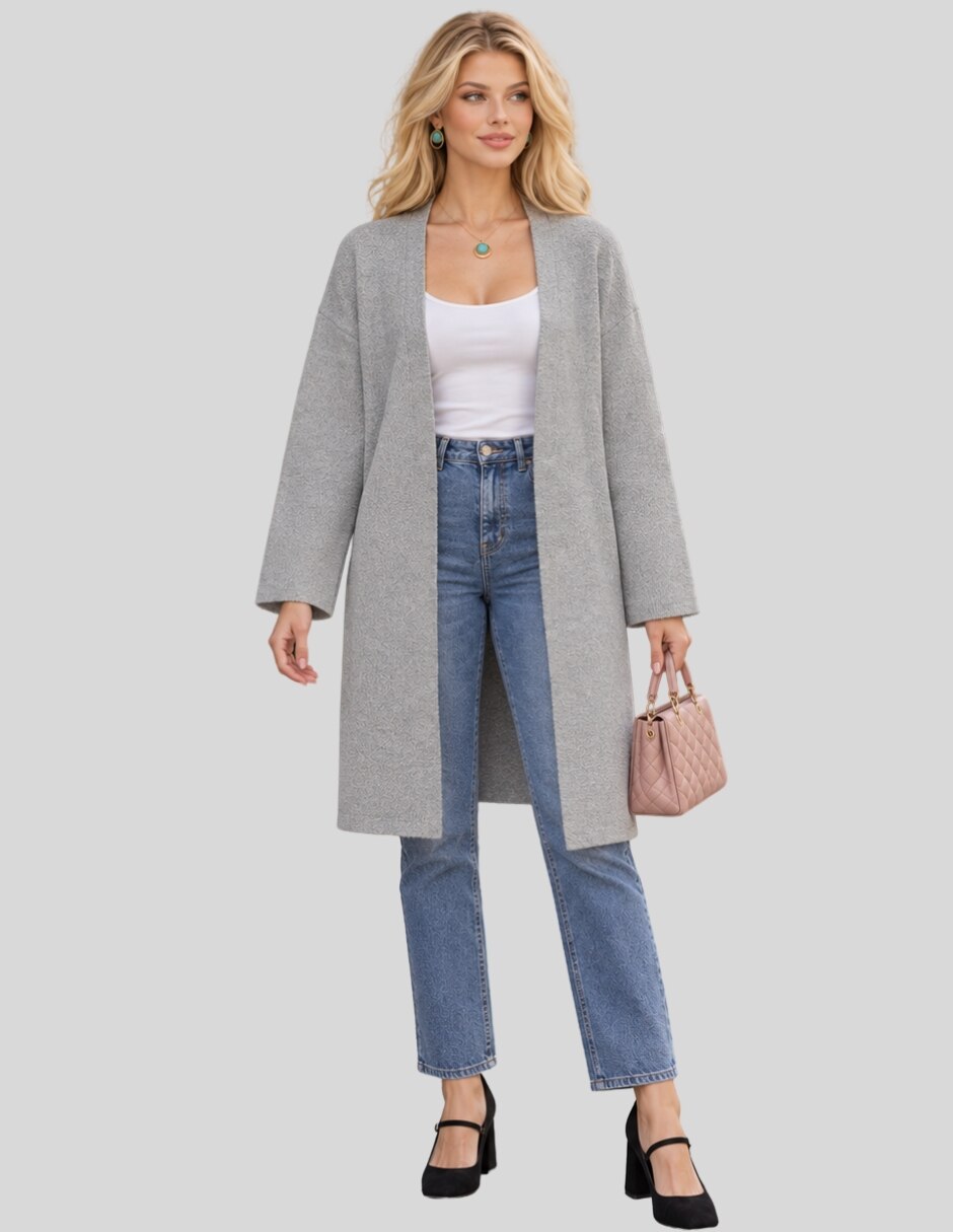Suéter cuello abierto para mujer 4