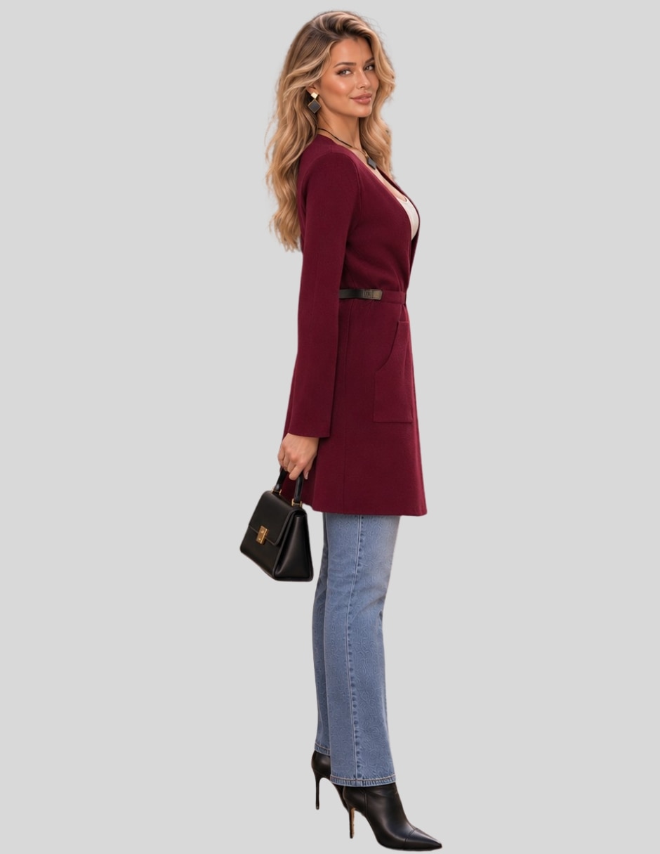 Suéter cuello abierto para mujer 3