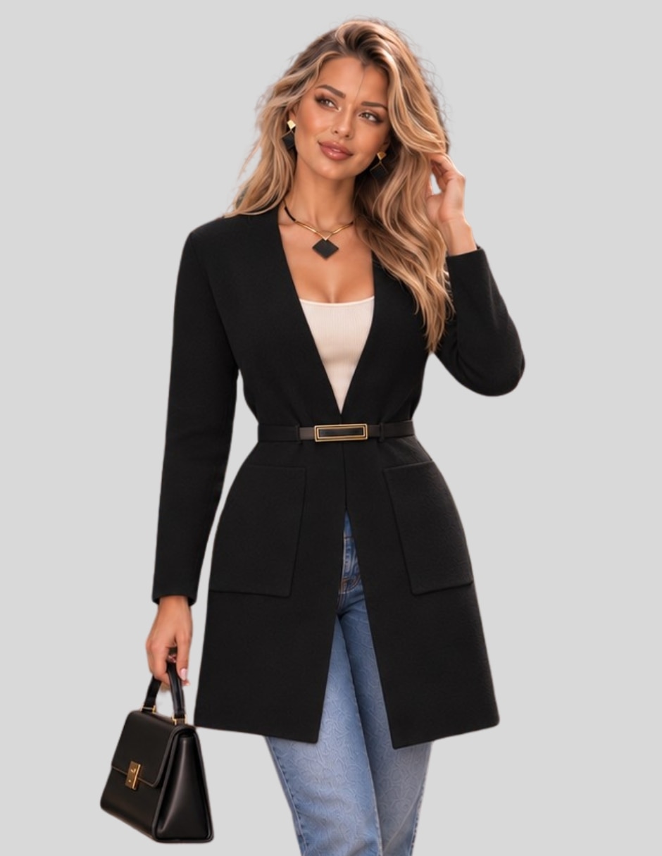 Suéter cuello abierto para mujer 1