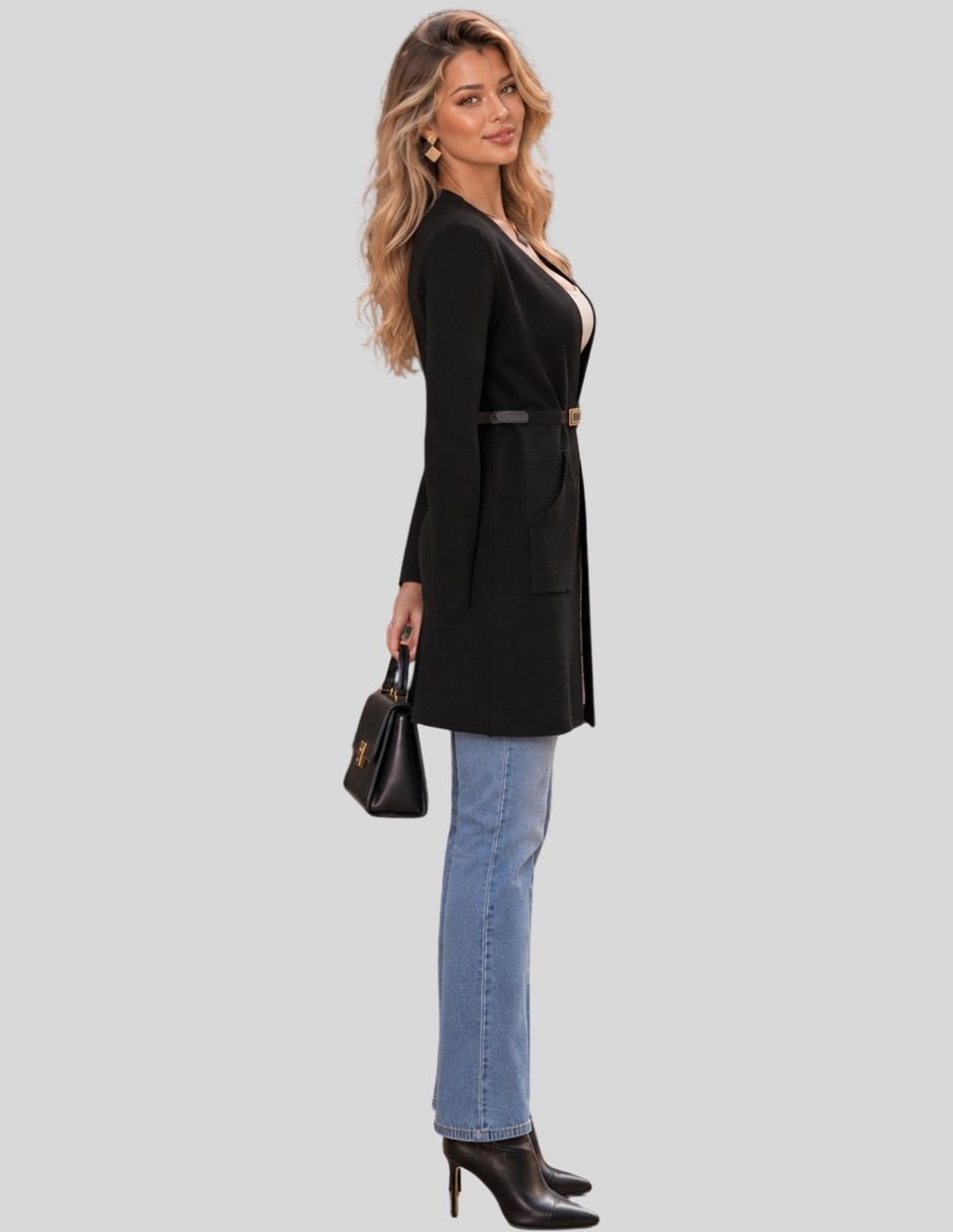 Suéter cuello abierto para mujer 3