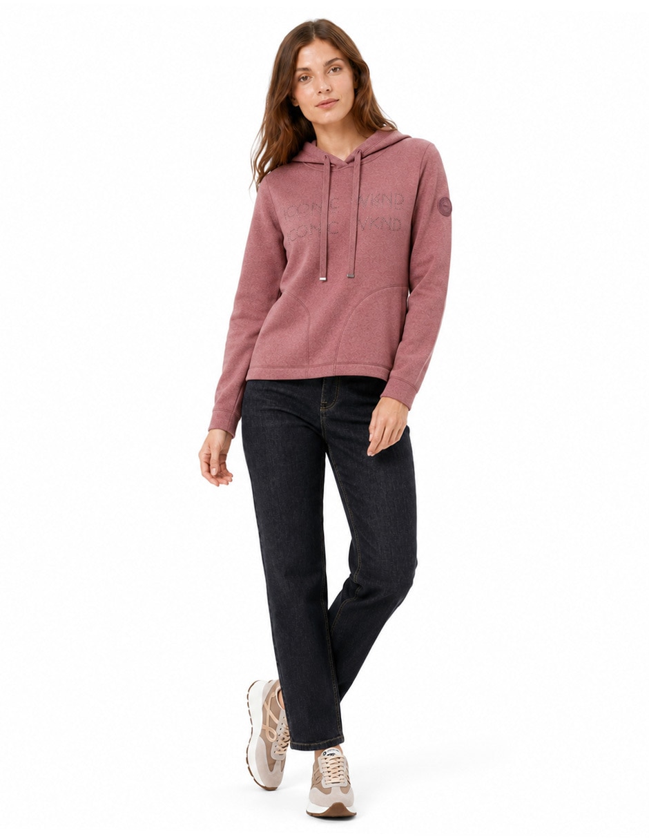 Sudadera con capucha para mujer 6