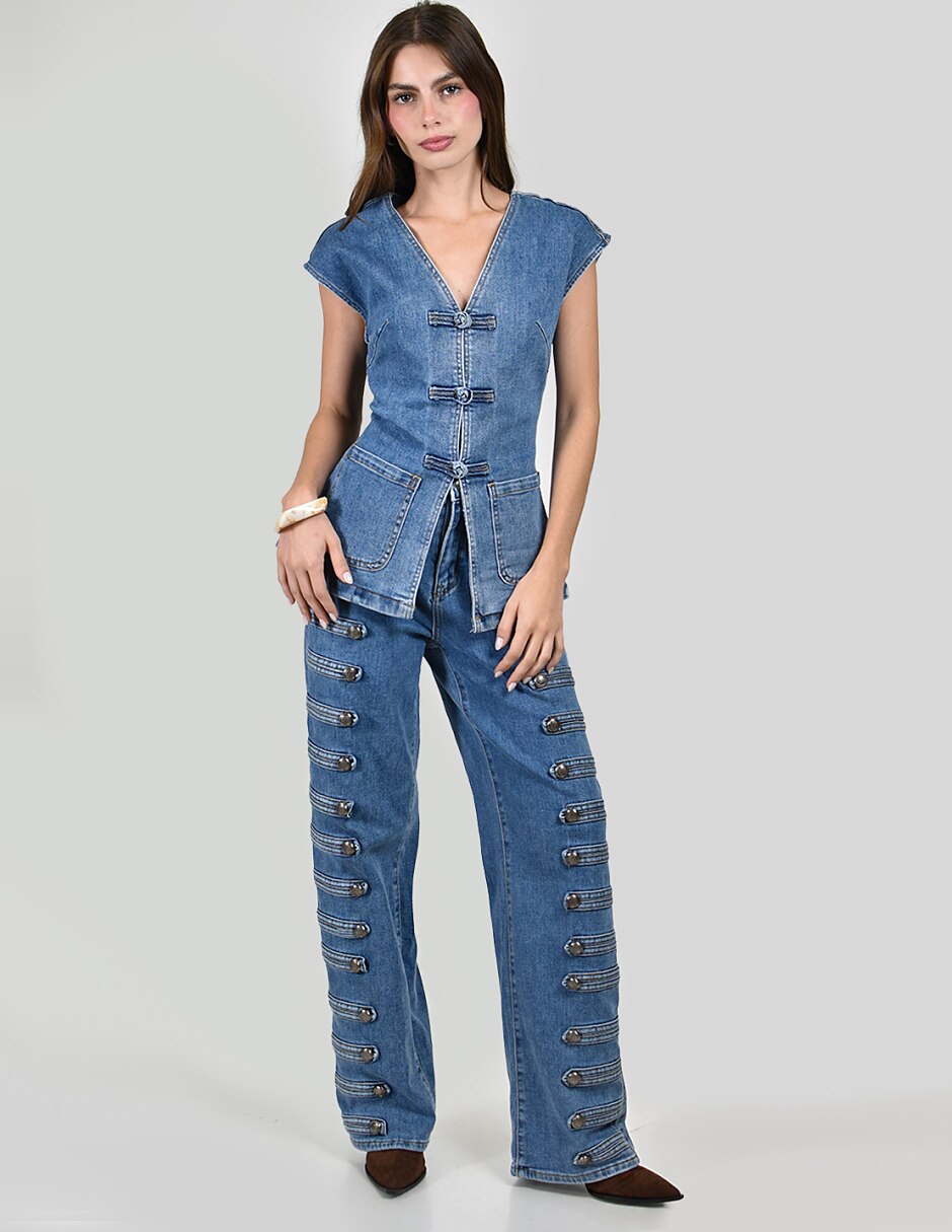 Blusa manga corta para mujer 6