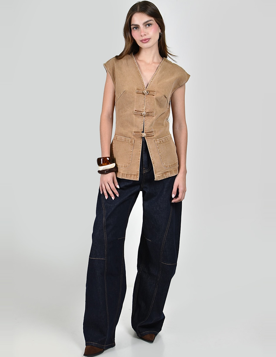 Blusa manga corta para mujer 5