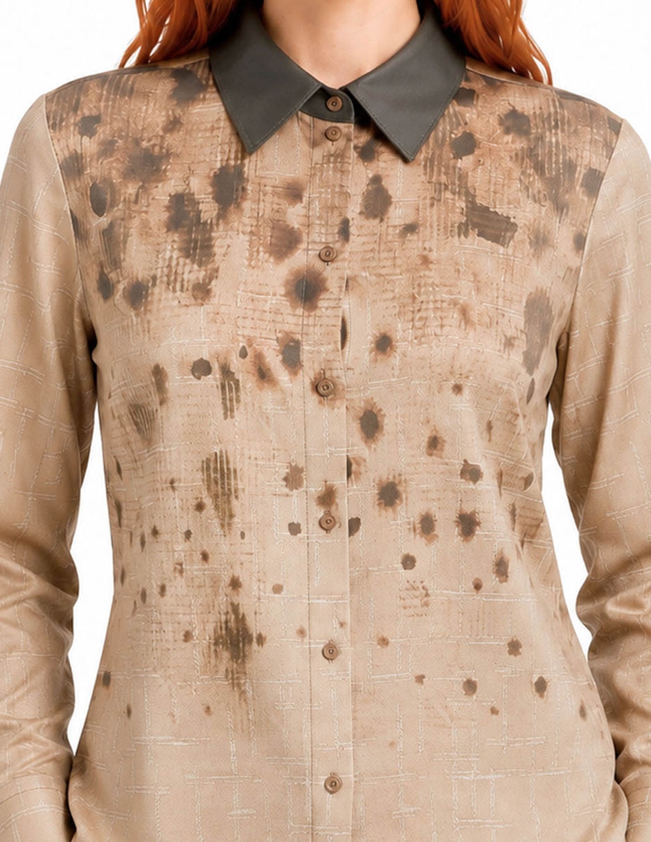 Blusa manga larga para mujer 3