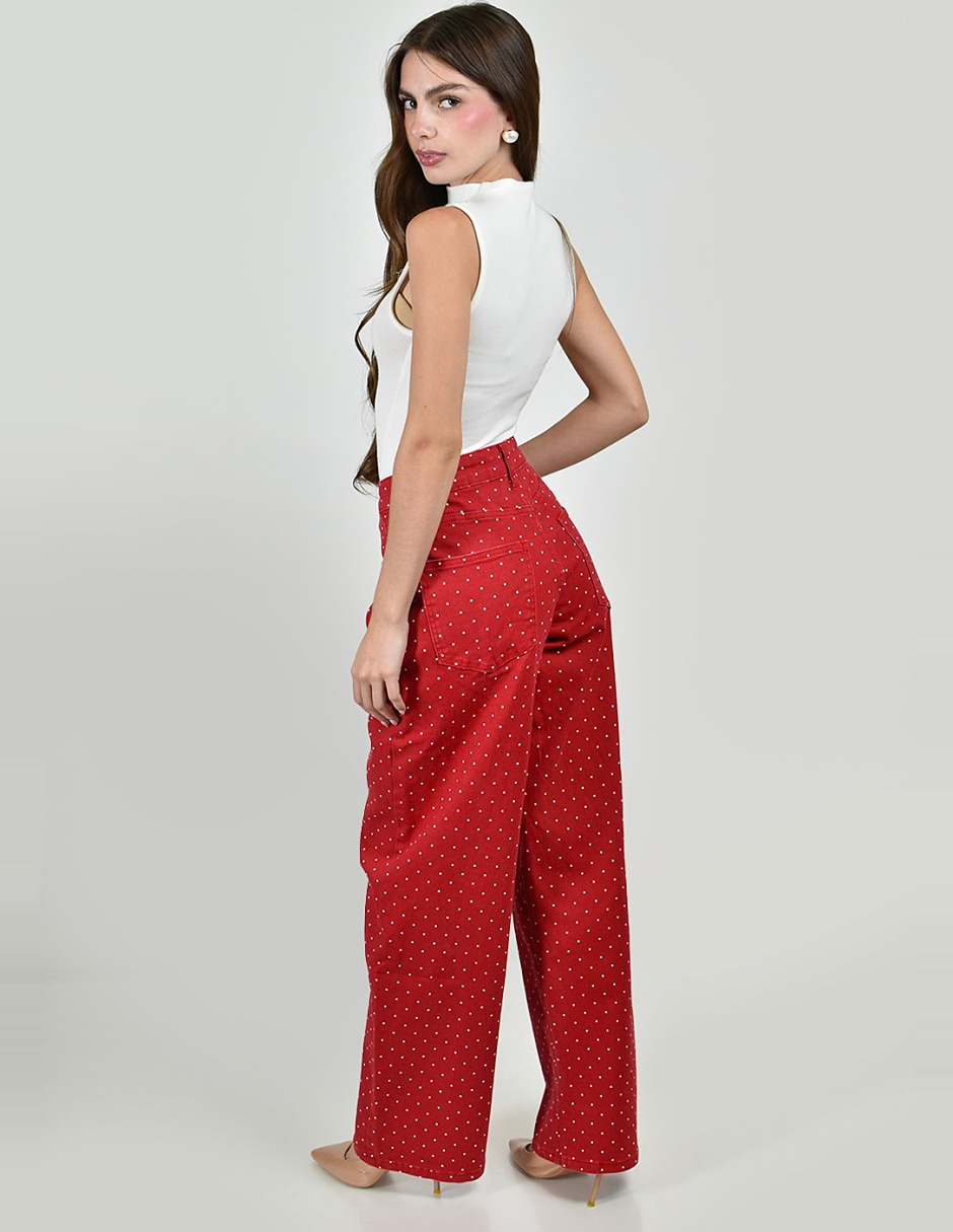 Jeans wide leg para mujer 2