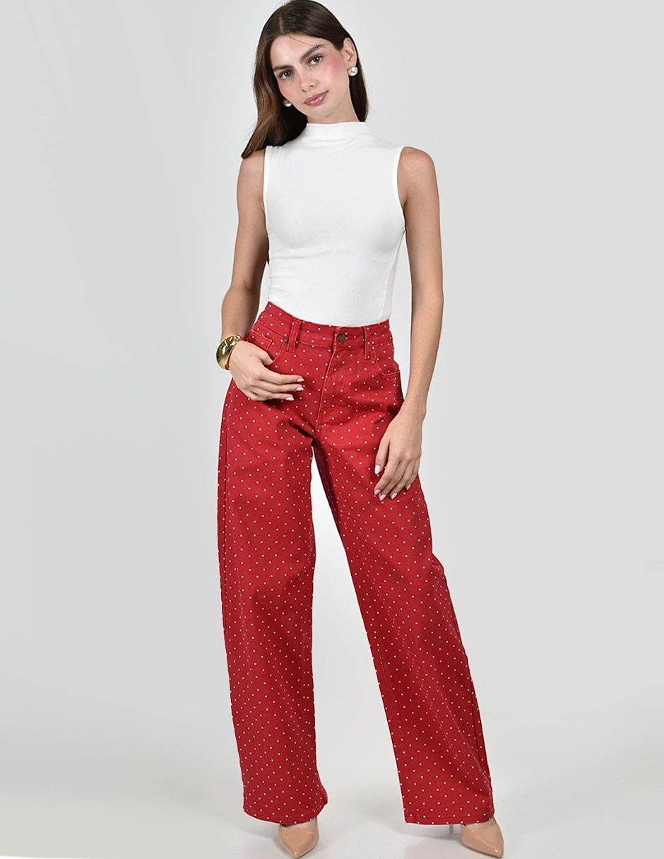 Jeans wide leg para mujer 5
