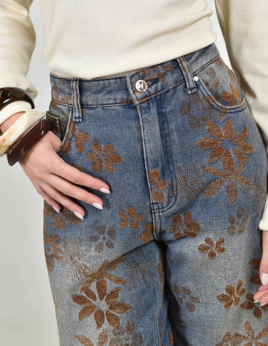 Jeans wide leg para mujer 4