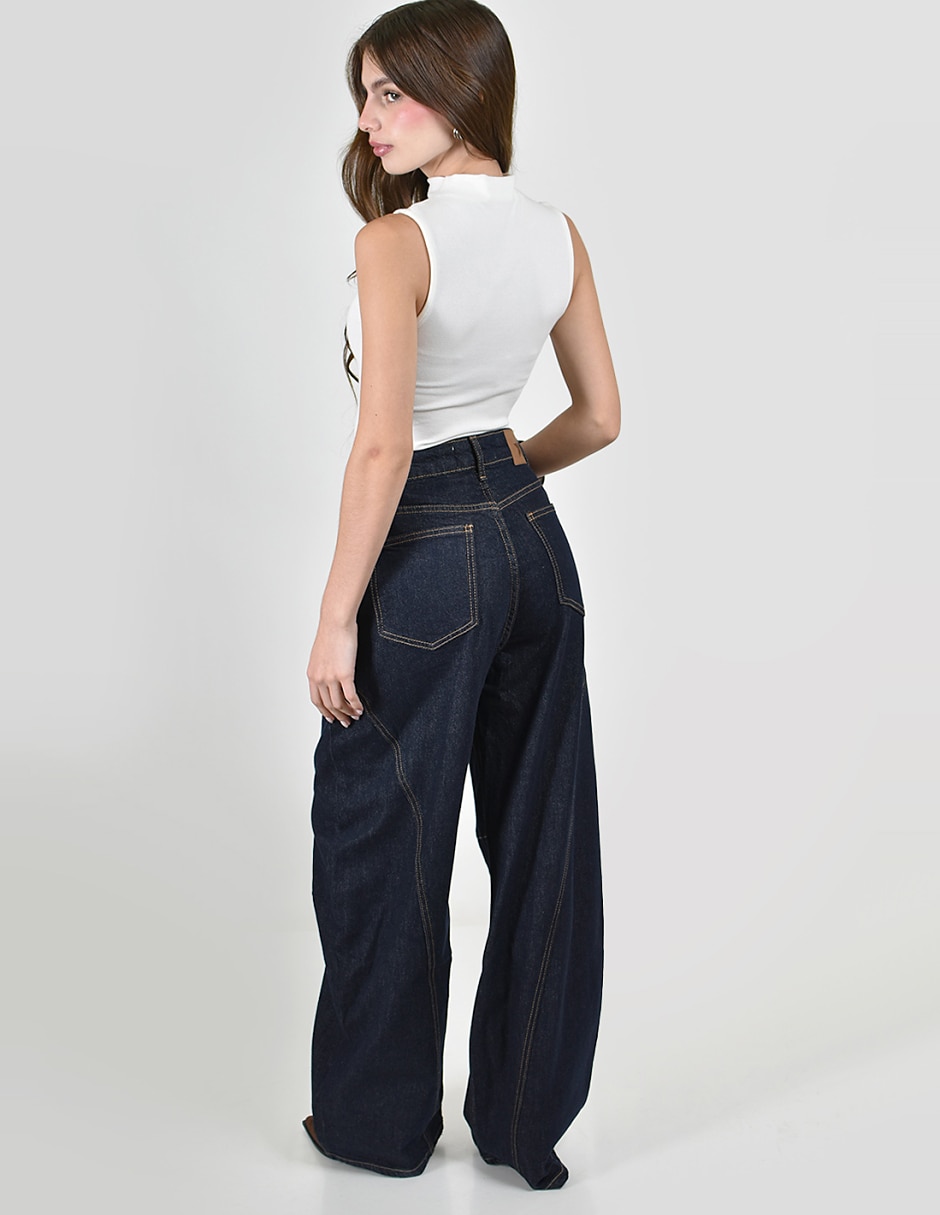 Jeans barrel para mujer 3
