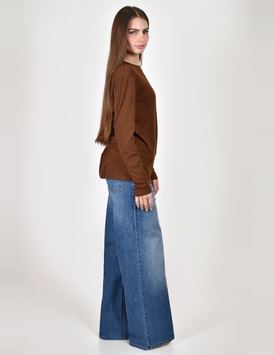 Blusa manga larga para mujer 2
