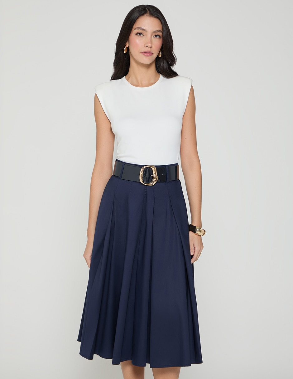 Vestido midi cocktail para mujer