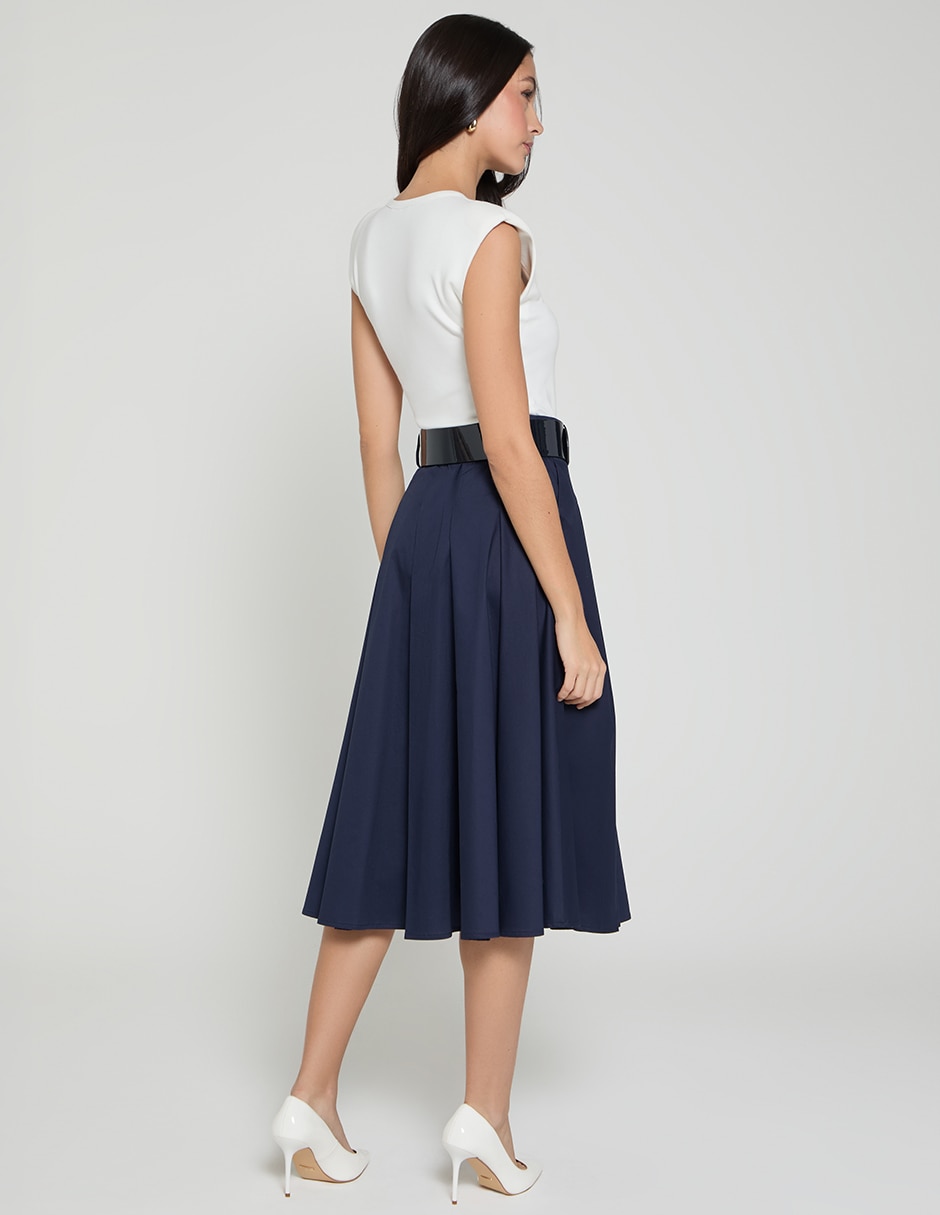 Vestido midi cocktail para mujer 4