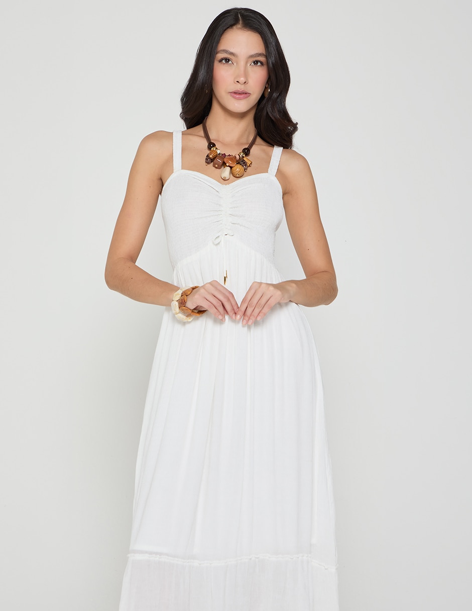 Vestido largo casual para mujer 3